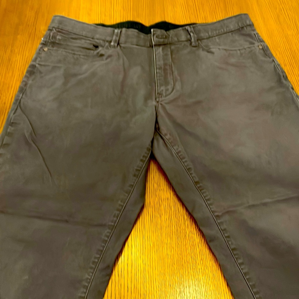 English Laundry Gray Stretch Comfort Chino Twill Pants